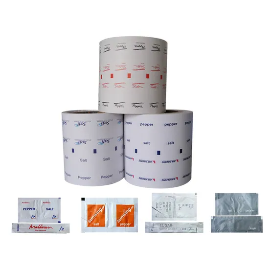 Heat Seal Sugar Stick Used PE Coated Paper for Auto Packing Machine