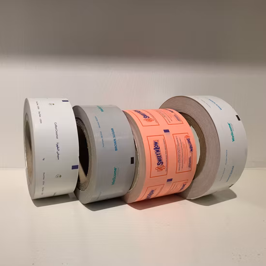 Heat Seal Sugar Stick Used PE Coated Paper for Auto Packing Machine