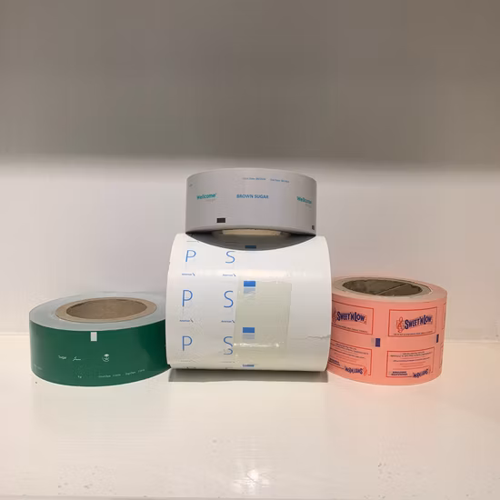 Heat Seal Sugar Stick Used PE Coated Paper for Auto Packing Machine